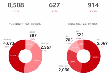 华为2019年营收8588亿同比增19%净利润627亿元