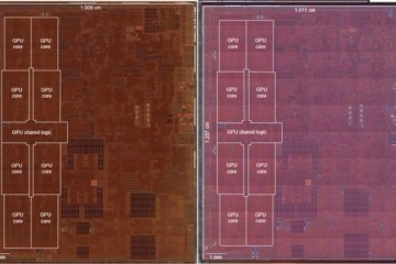 苹果A12Z和A12X处理器裸片比照两者实质完全相同