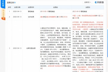 特斯拉经营范围新增电信业务等正式迁入上海自贸区